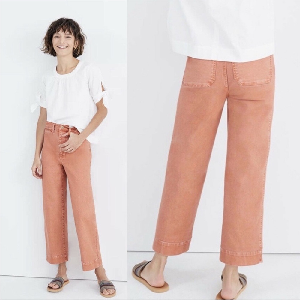 Madewell Emmett Slim Crop